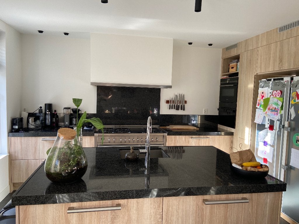 luxe keuken met Smeg 120 cm fornuis, Huis en Inrichting, Ophalen, Gebruikt, Overige kleuren, Overige typen