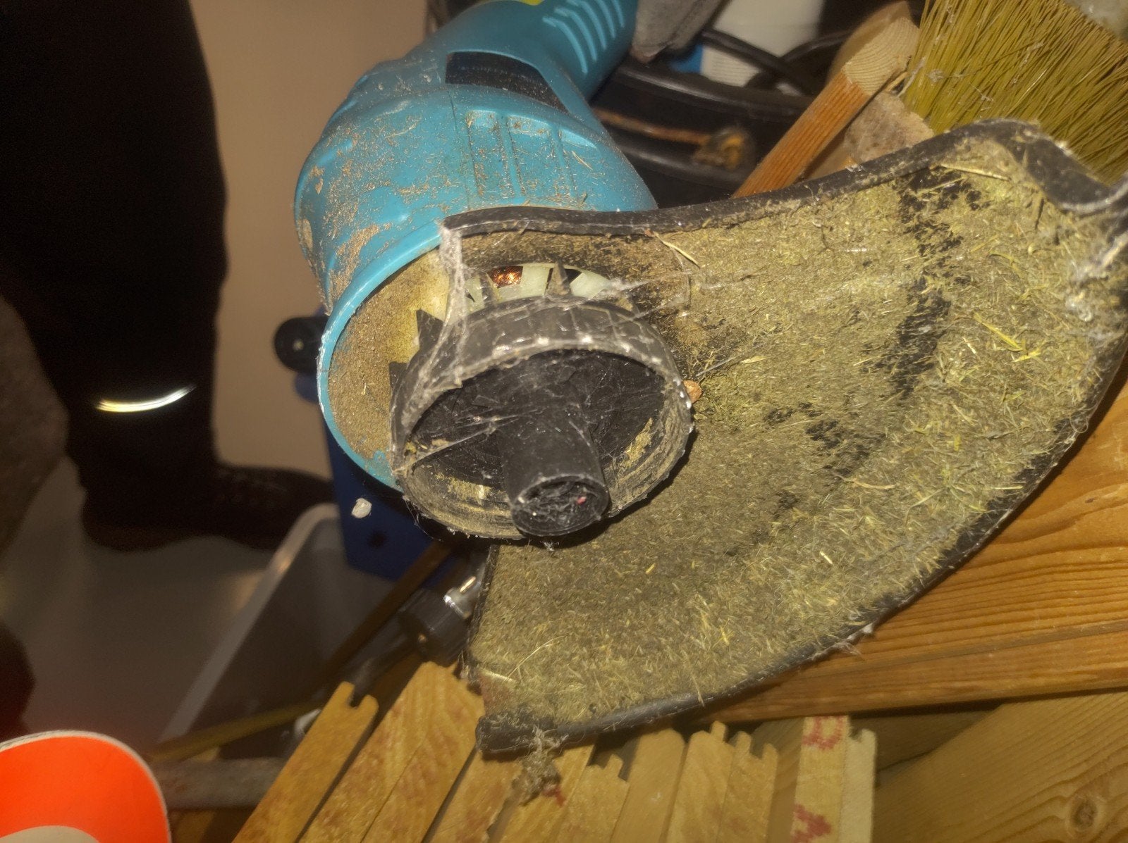Grastrimmer zonder maaidraad, Ophalen, Gebruikt