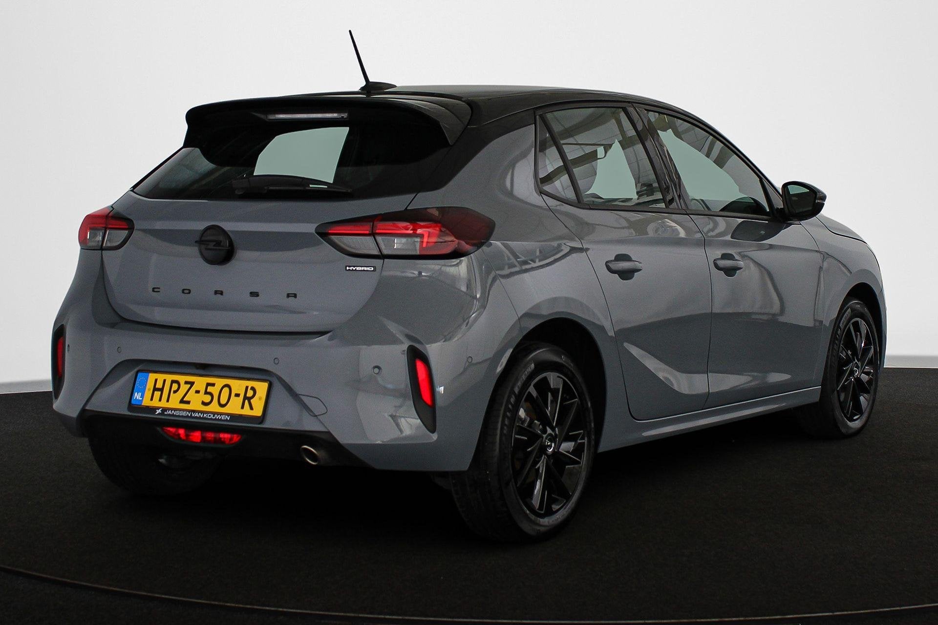 Opel Corsa 1.2 Turbo Hybrid GS Automaat Camera Apple CarPlay, Auto's, Stof, Gebruikt, 1199 cc, 610 kg