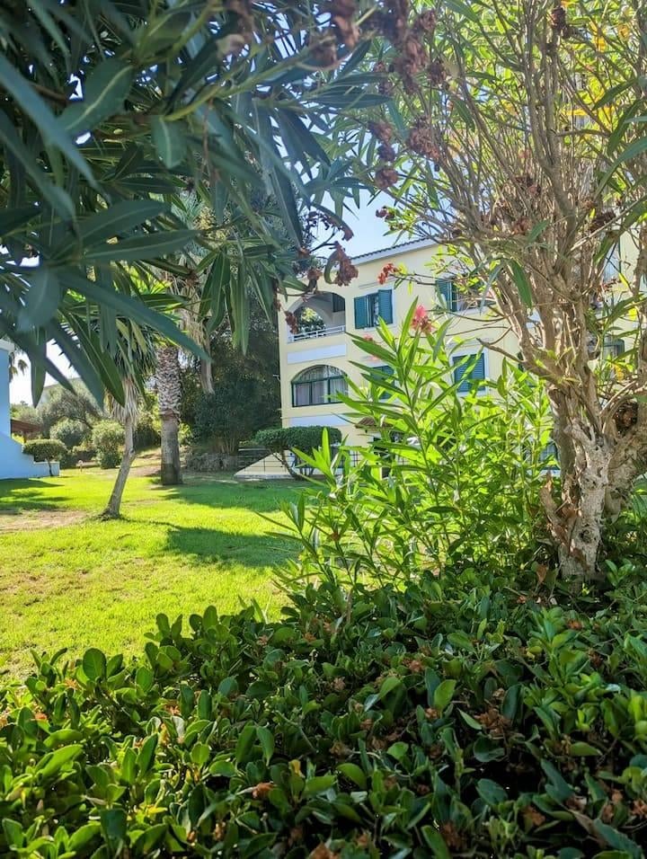 vakantie appartement op CORFU, 2 slaapkamers, Recreatiepark, Appartement, Wasmachine