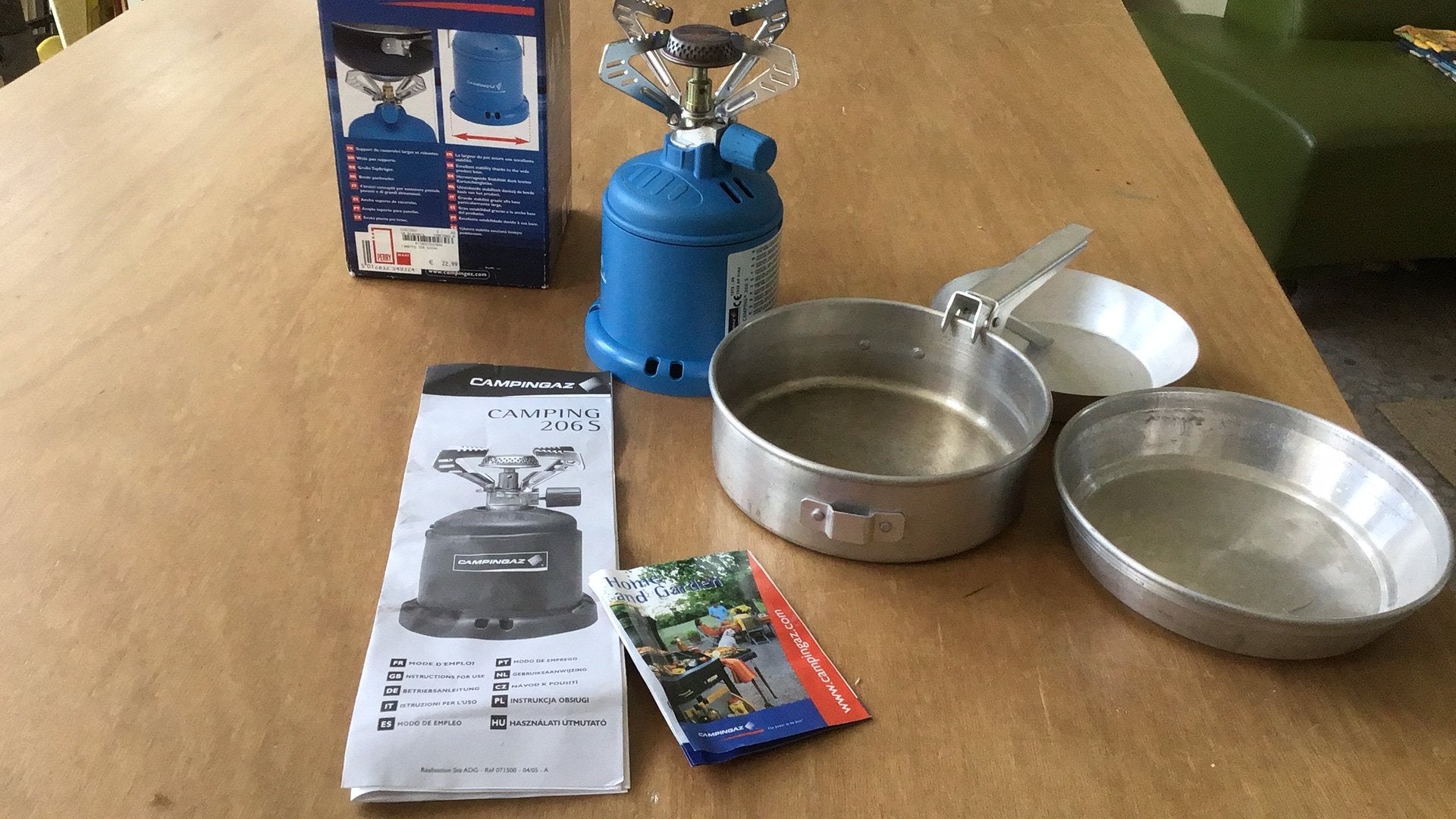 Gasbrander. CAMPINGGAZ, Ophalen, Zo goed als nieuw