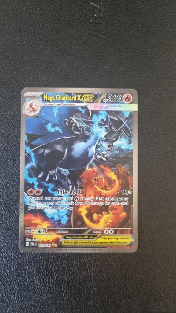 Mega Charizard X EX 125, MINT, Ophalen of Verzenden, Zo goed als nieuw