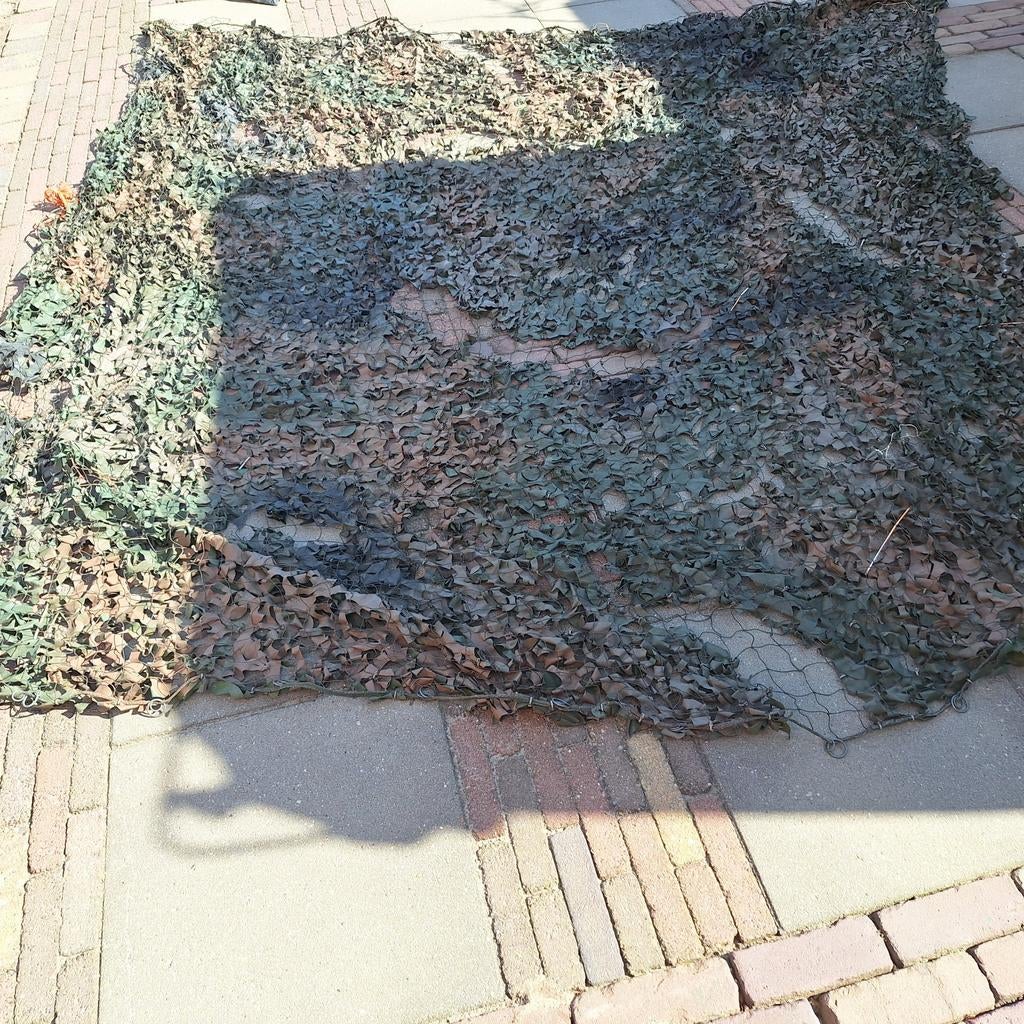 Camoflagenetten, Ophalen of Verzenden, Zo goed als nieuw