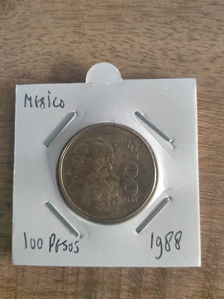 Mexico 100 Pesos 1988, Verzenden, Noord-Amerika, Losse munt