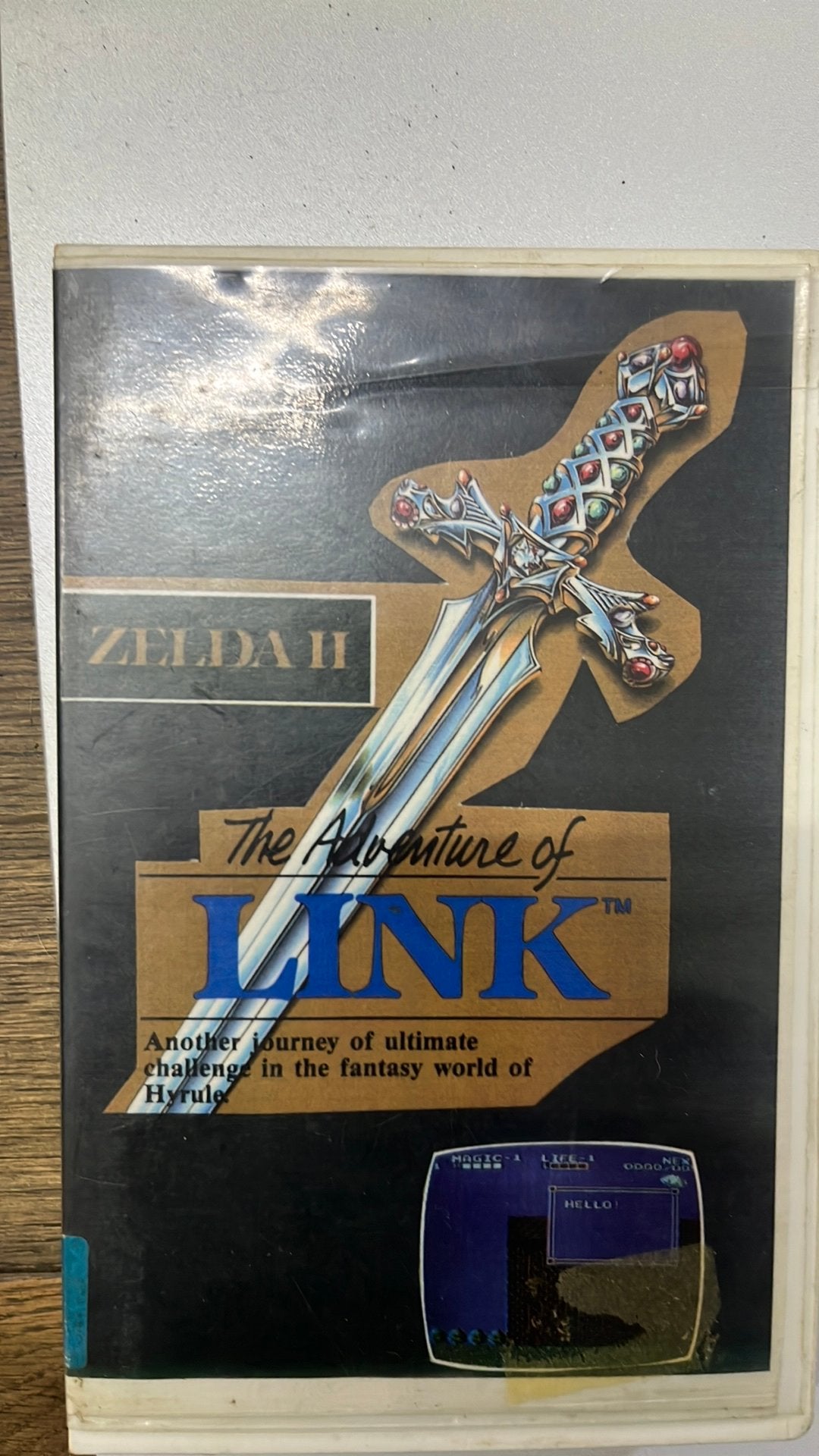 Zelda gold mint, Spelcomputers en Games, Ophalen, Zo goed als nieuw, Zonder controller, Atari 2600