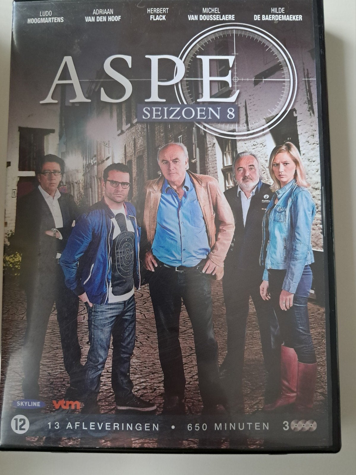 DVD BOX ASPE Seizoen 8 compleet!, Cd's en Dvd's, Misdaad, Nederlands, Zo goed als nieuw, Ophalen of Verzenden