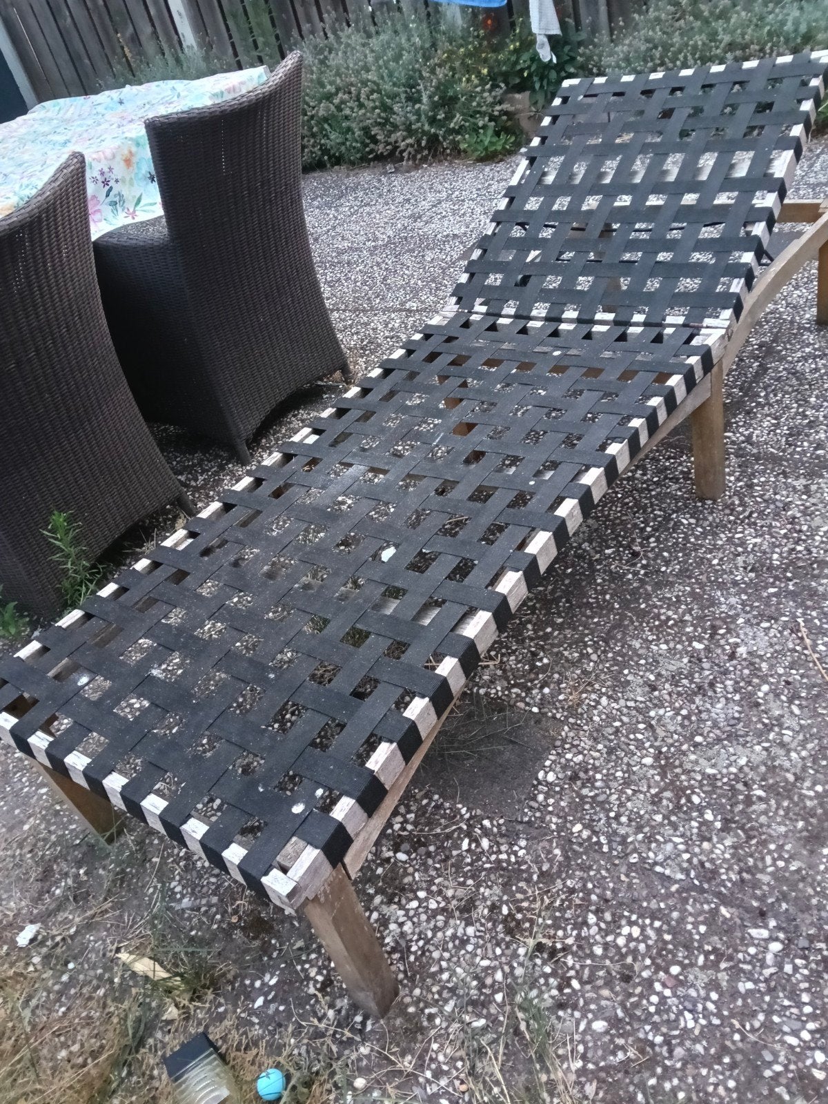 comfortabel houten ligbed. 190*70 cm, Ophalen, Hout