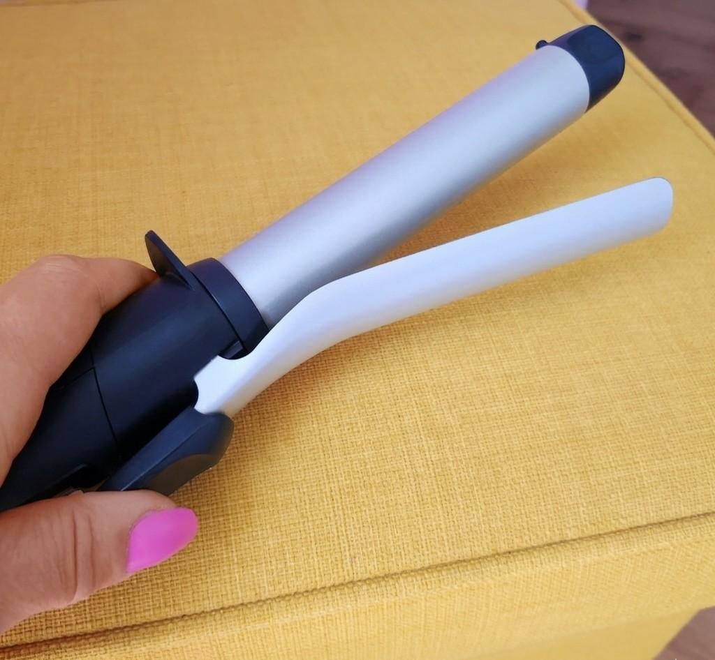 Remington Krultang met handige klem - Gebruikt, Witgoed en Apparatuur, Ophalen of Verzenden, Zo goed als nieuw, Haarverzorging