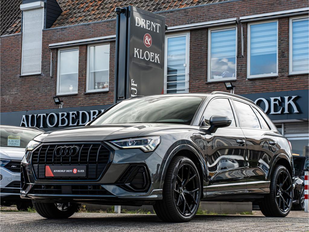 Audi Q3 45 TFSI e S edition 20 INCH BLACK OPTIC CAMERA LED L, Gebruikt, Euro 6, Hybride Elektrisch/Benzine, 750 kg