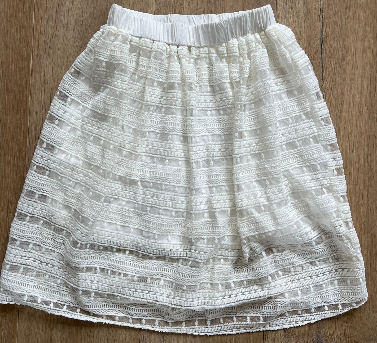 Leuk rokje maat s/m JCL, Kleding | Dames, Ophalen of Verzenden, Zo goed als nieuw, Zwart, Boven de knie
