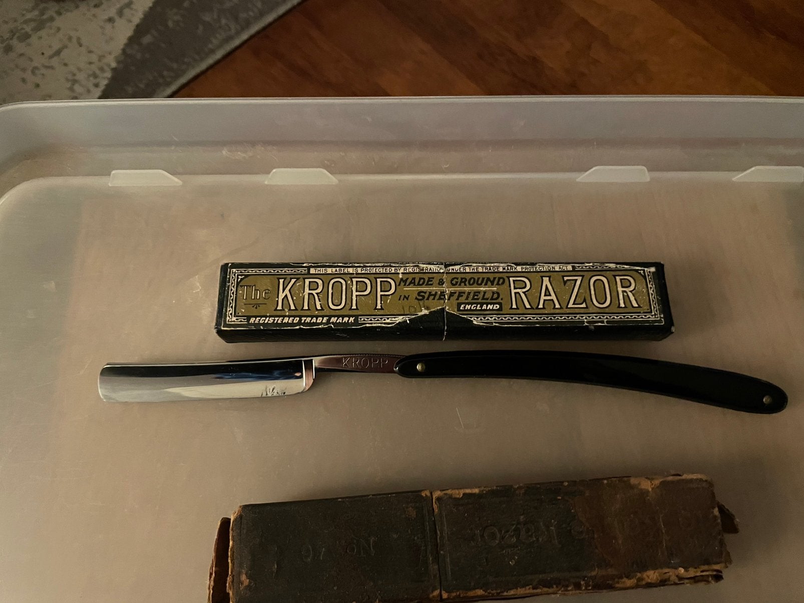 Vintage Scheermessen Set - J. Boshuizen & Kropp, Ophalen of Verzenden