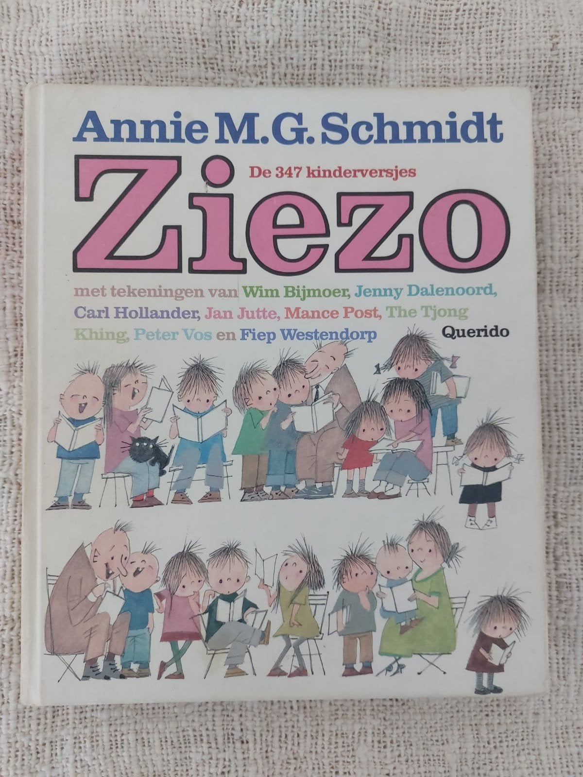 Ziezo - Annie M.G. Schmidt (Kinderversjes), Boeken, Kinderboeken | Jeugd | onder 10 jaar, Gelezen, Sprookjes, Ophalen of Verzenden