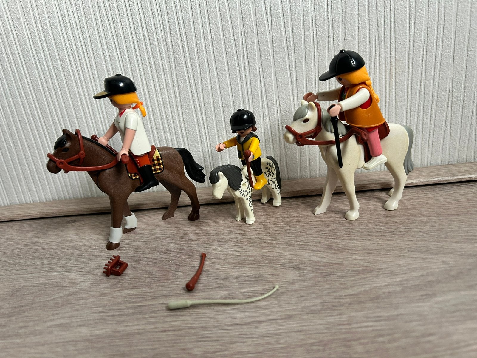 Playmobil paarden en ruiters , o.a. nr 4191, Gebruikt, Complete set, Ophalen of Verzenden, Country