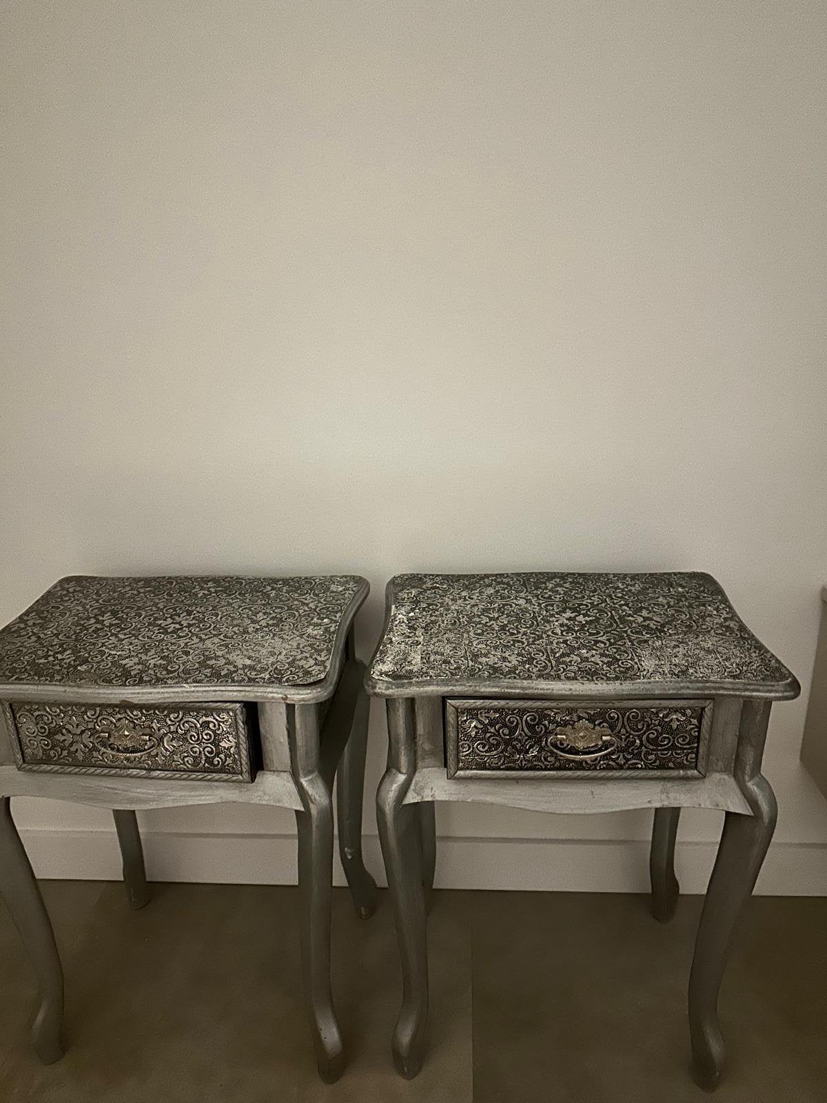 Twee nachtkastjes, Huis en Inrichting, Ophalen, Gebruikt, Minder dan 45 cm, 55 tot 70 cm