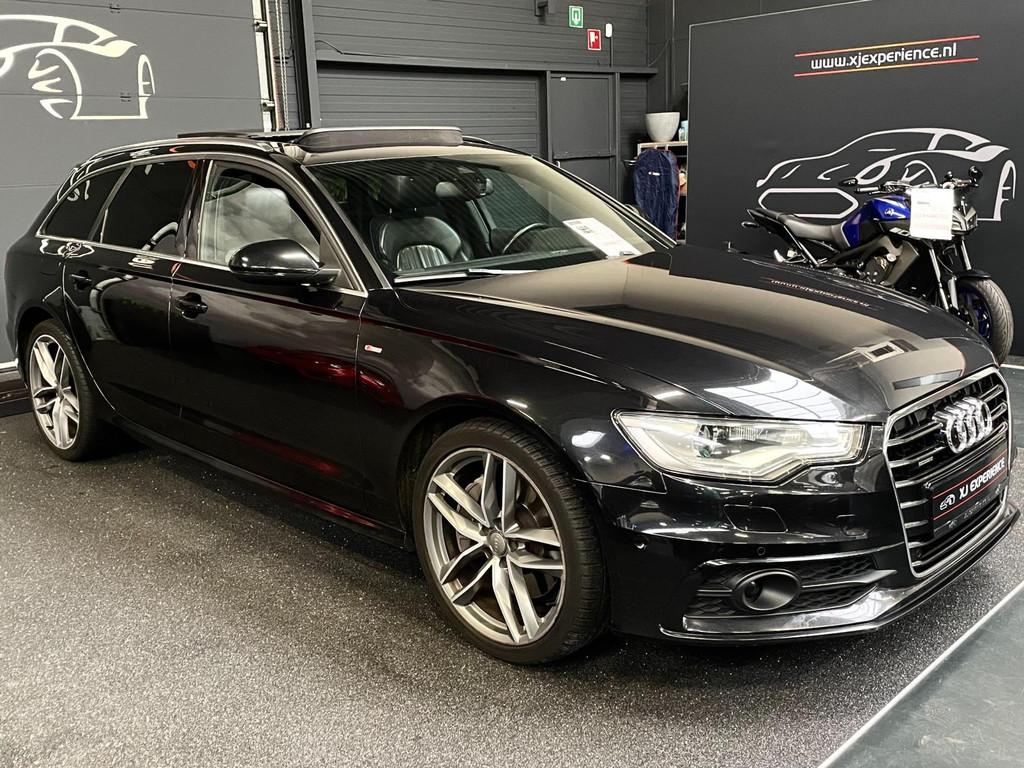 Audi A6 Avant 3.0 TDI BiT quattro Pro Line 2x S-LINE 313 PK, Automaat, Euro 5, Gebruikt, Zwart