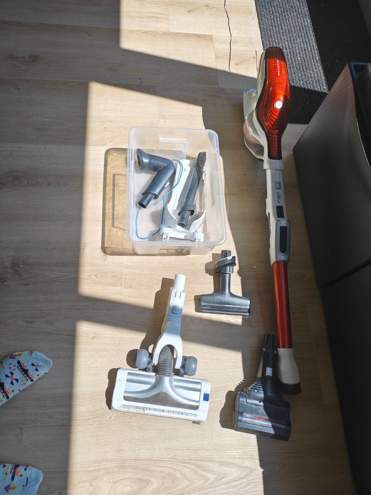 Rowenta Draadloze Steelstofzuiger, Rowenta, Gebruikt, Draadloos, Ophalen of Verzenden