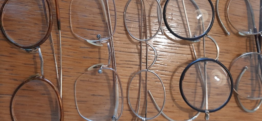 verguld vintage brillenmontuur, Overige merken, Gebruikt, Overige kleuren, Ophalen of Verzenden