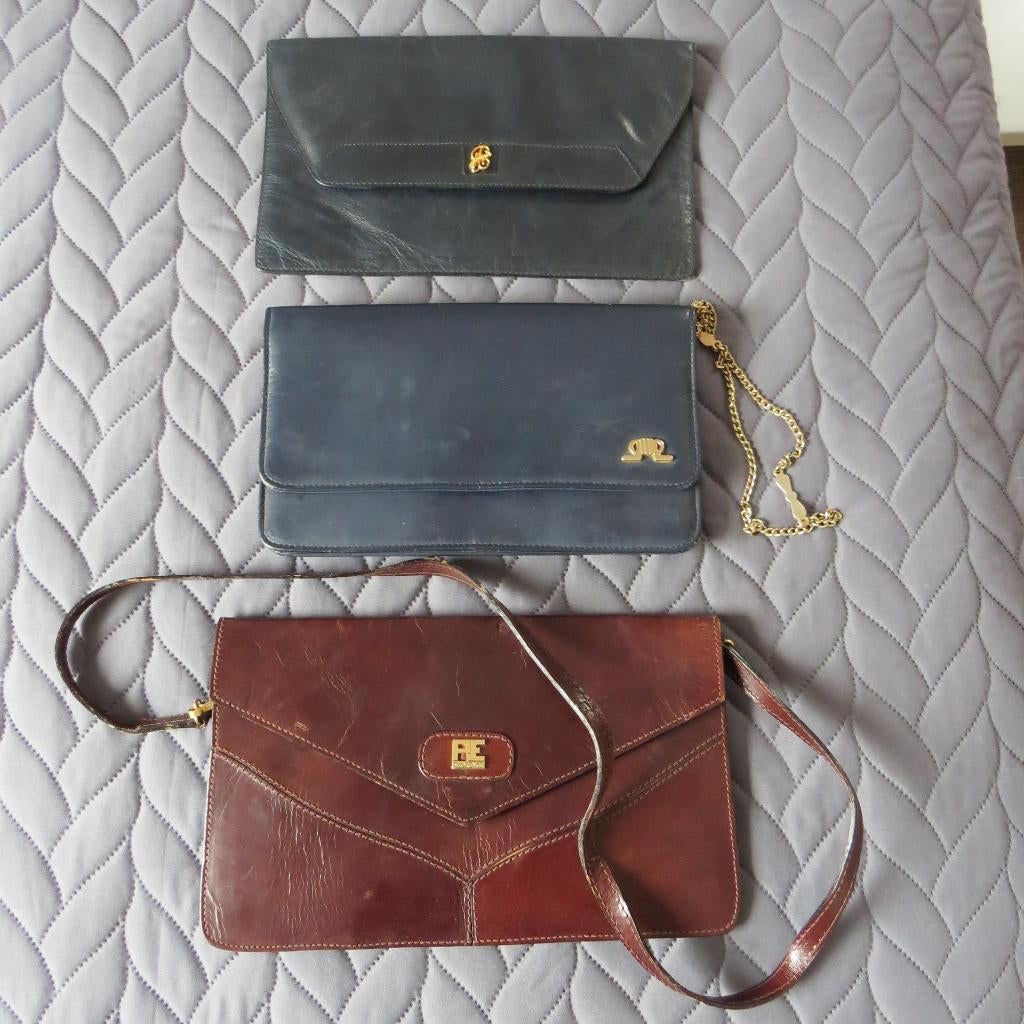 enveloppe handtassen PE Florence., Ophalen of Verzenden, Gebruikt, Overige kleuren, Overige typen