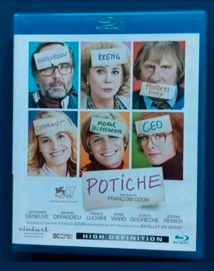 Potiche bluray NL ondertiteld, Ophalen of Verzenden, Zo goed als nieuw, Humor en Cabaret