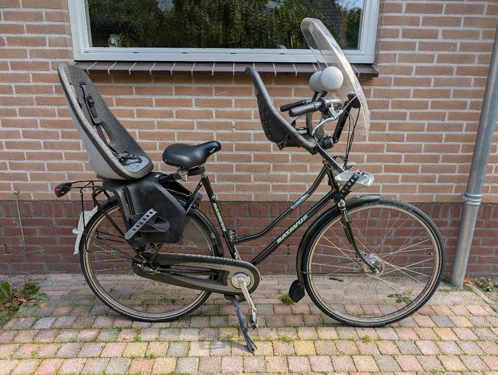 Batavus Torino dames moederfiets 53 cm, Ophalen, 2 zitjes, Gebruikt, Versnellingen