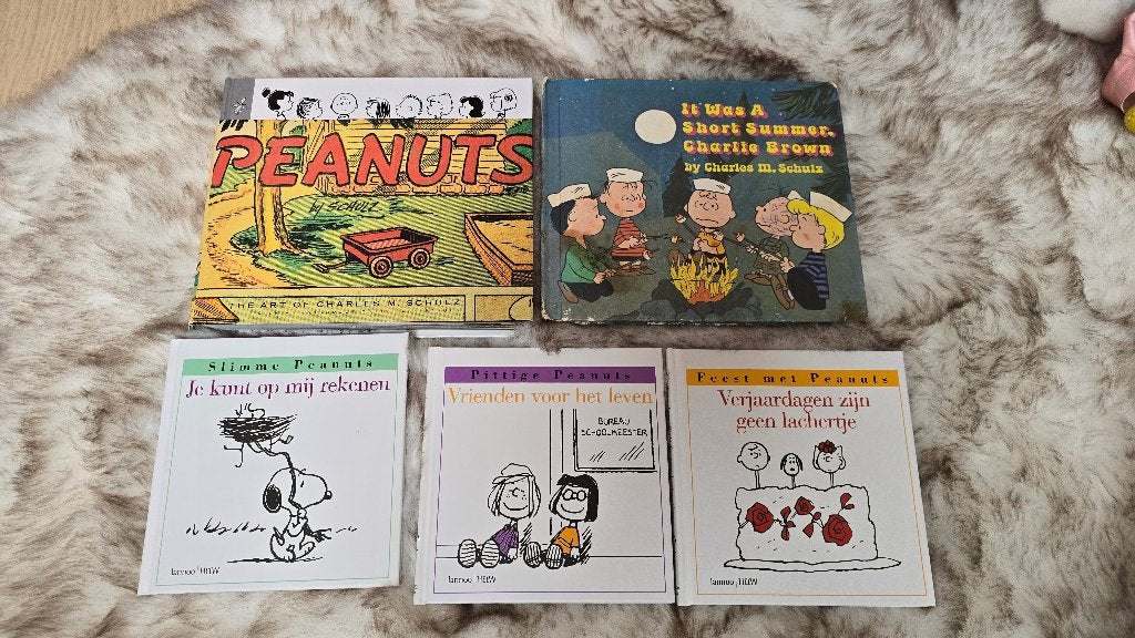 Peanuts stripboeken collectie - Charles M. Schulz, Boeken, Meerdere stripboeken, Ophalen, Gelezen, Charles M. Schulz