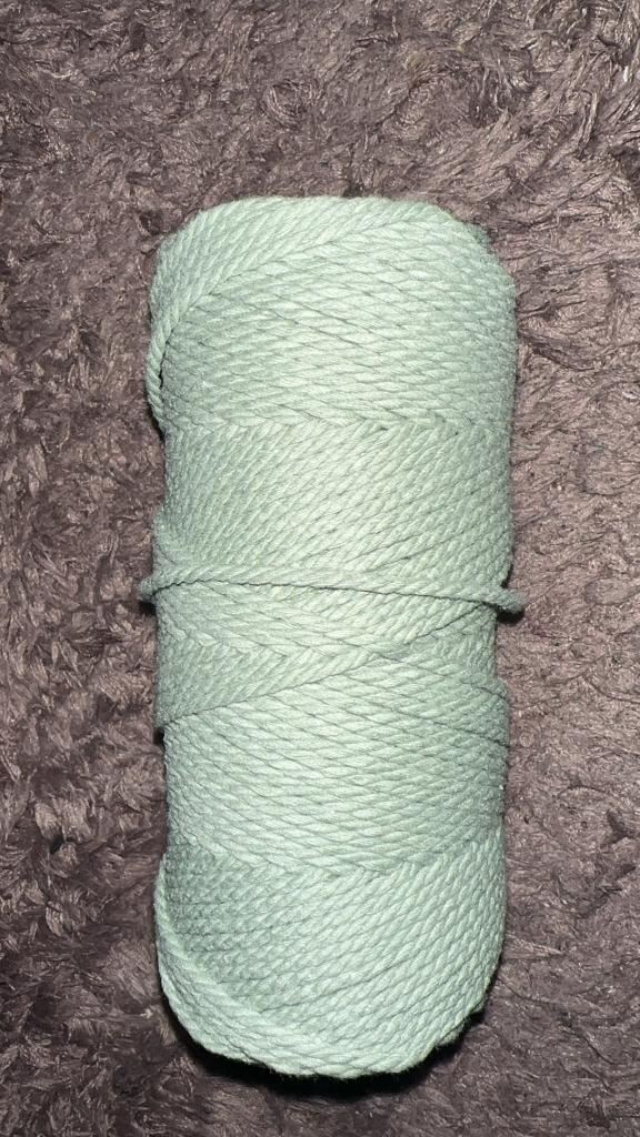 Macramé touw, Groen, Ophalen of Verzenden, Zo goed als nieuw, Overige merken
