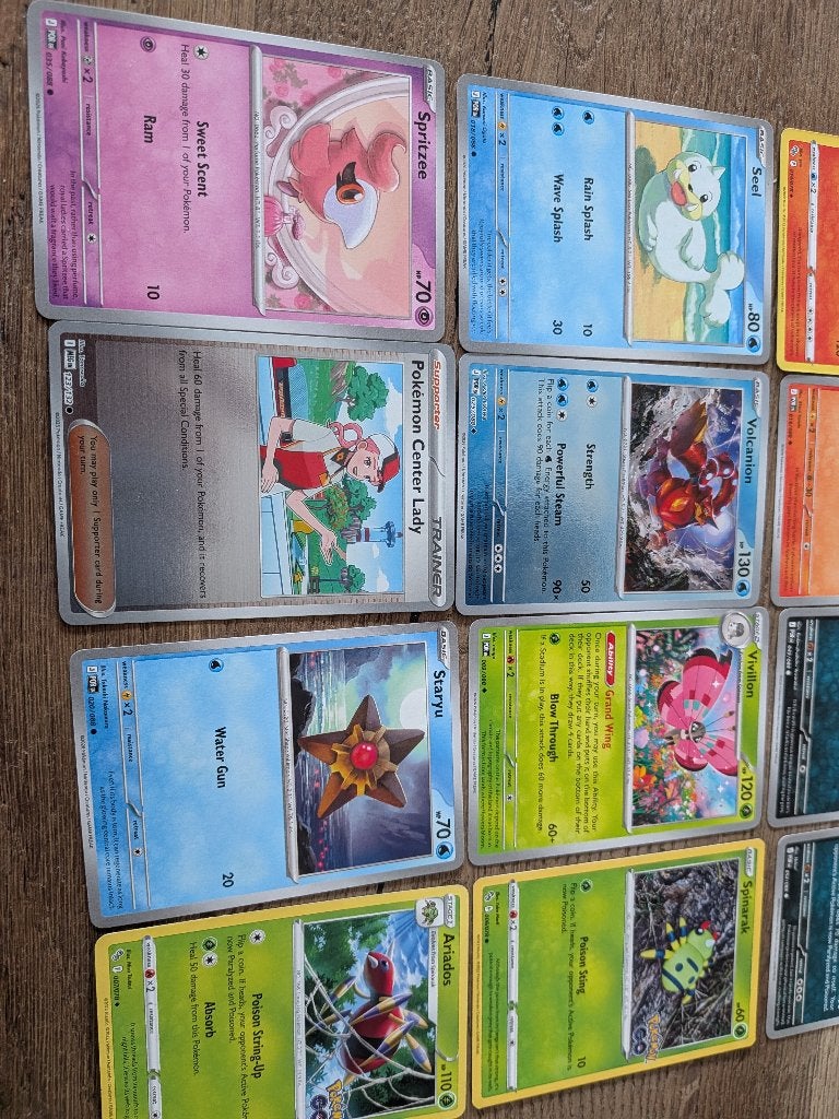Set van 16 pokemonkaarten, Ophalen, Zo goed als nieuw, Meerdere kaarten