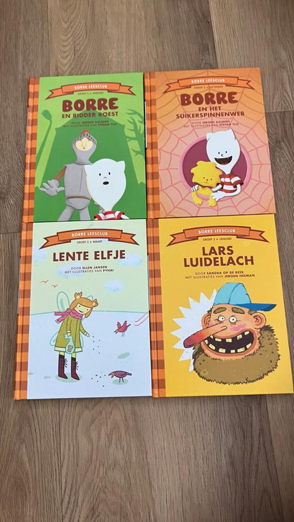 Borre Leesclub Boeken - 4-delige set, Ophalen of Verzenden, Nieuw, Fictie algemeen