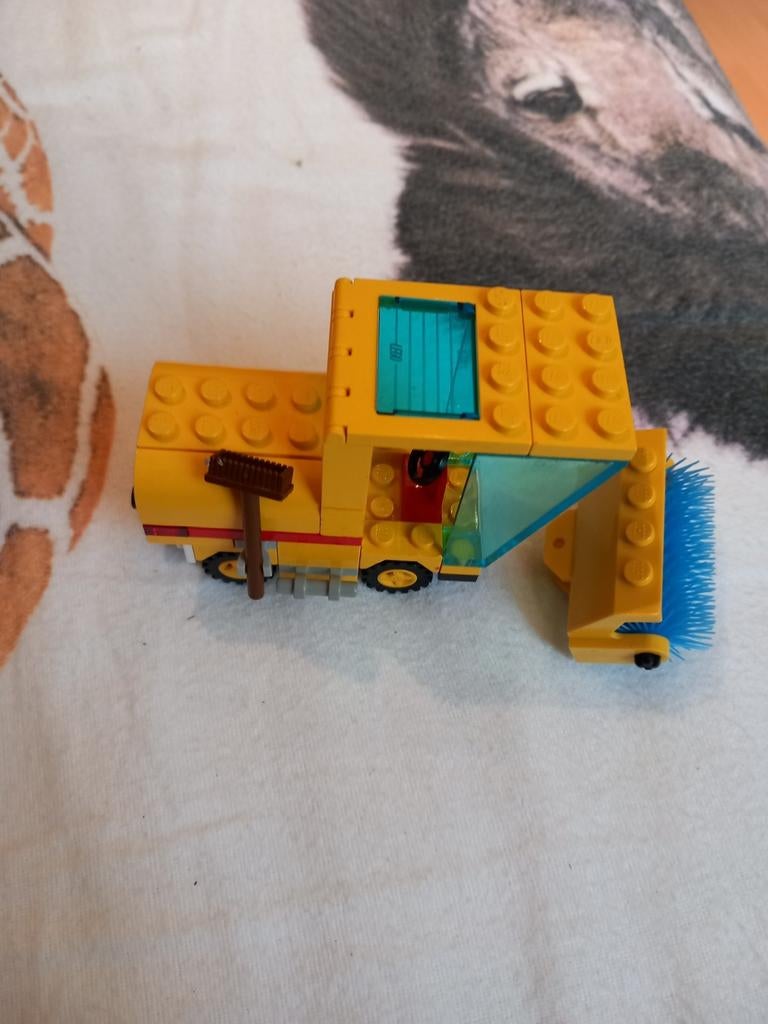 Lego System 6649 Veegwagen - Onderdelen of aanvulling, Lego, Ophalen of Verzenden, Complete set, City