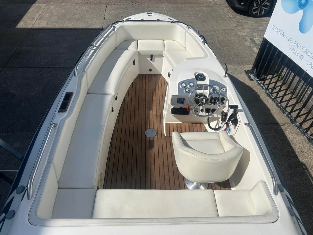 Tekoop: novurania equator 540 yacht tender, 190 pk, Watersport en Boten, Speedboten, Ophalen, Gebruikt, Binnenboordmotor, Diesel