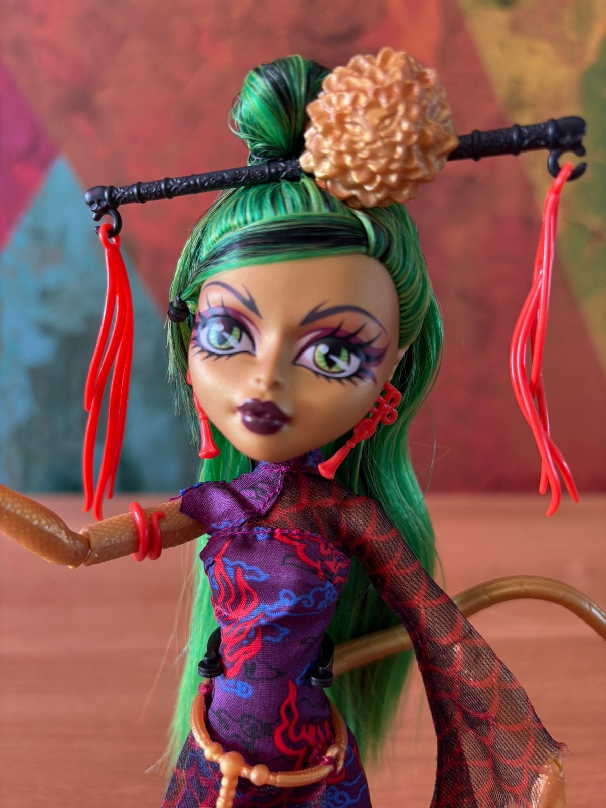 Jinafire long monster high scaris compleet, Ophalen of Verzenden, Nieuw, Overige typen