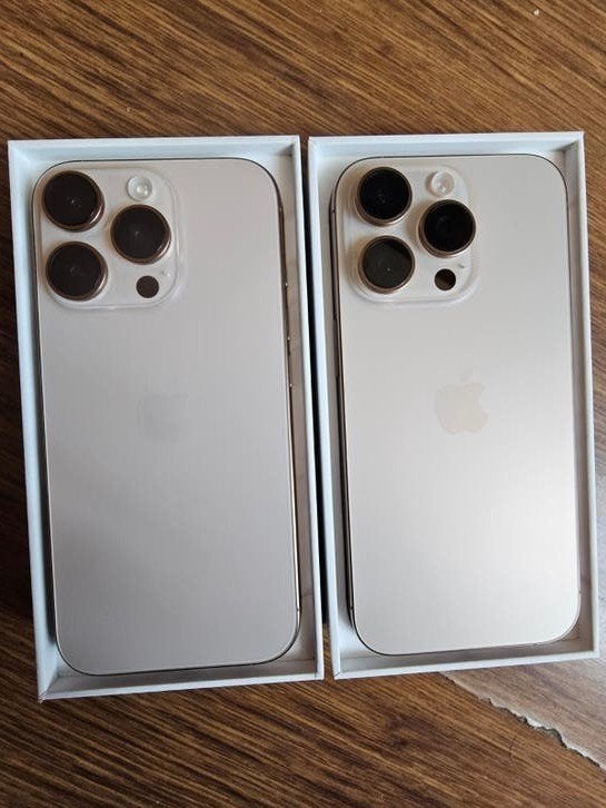 Iphone 16 pro als new inruilen mogelijk, 128 GB, Nieuw, Ophalen of Verzenden, Goud