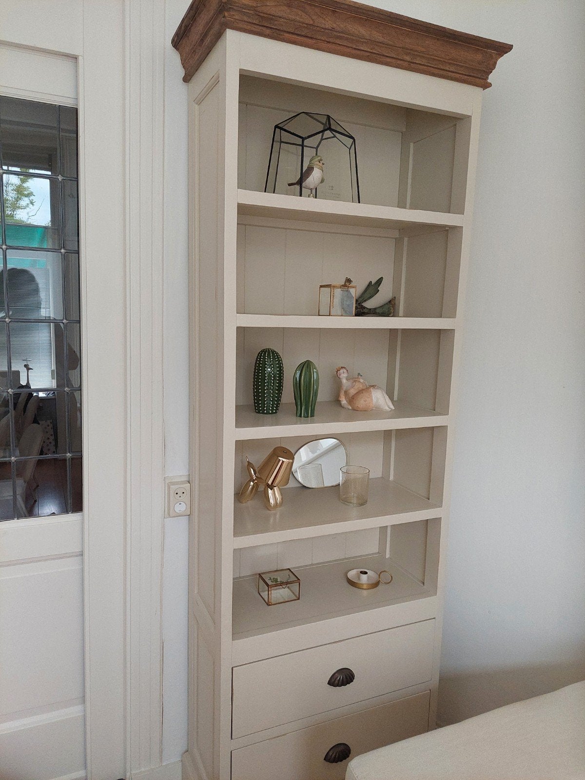 brocante, landelijke kast, Huis en Inrichting, Ophalen, 25 tot 50 cm