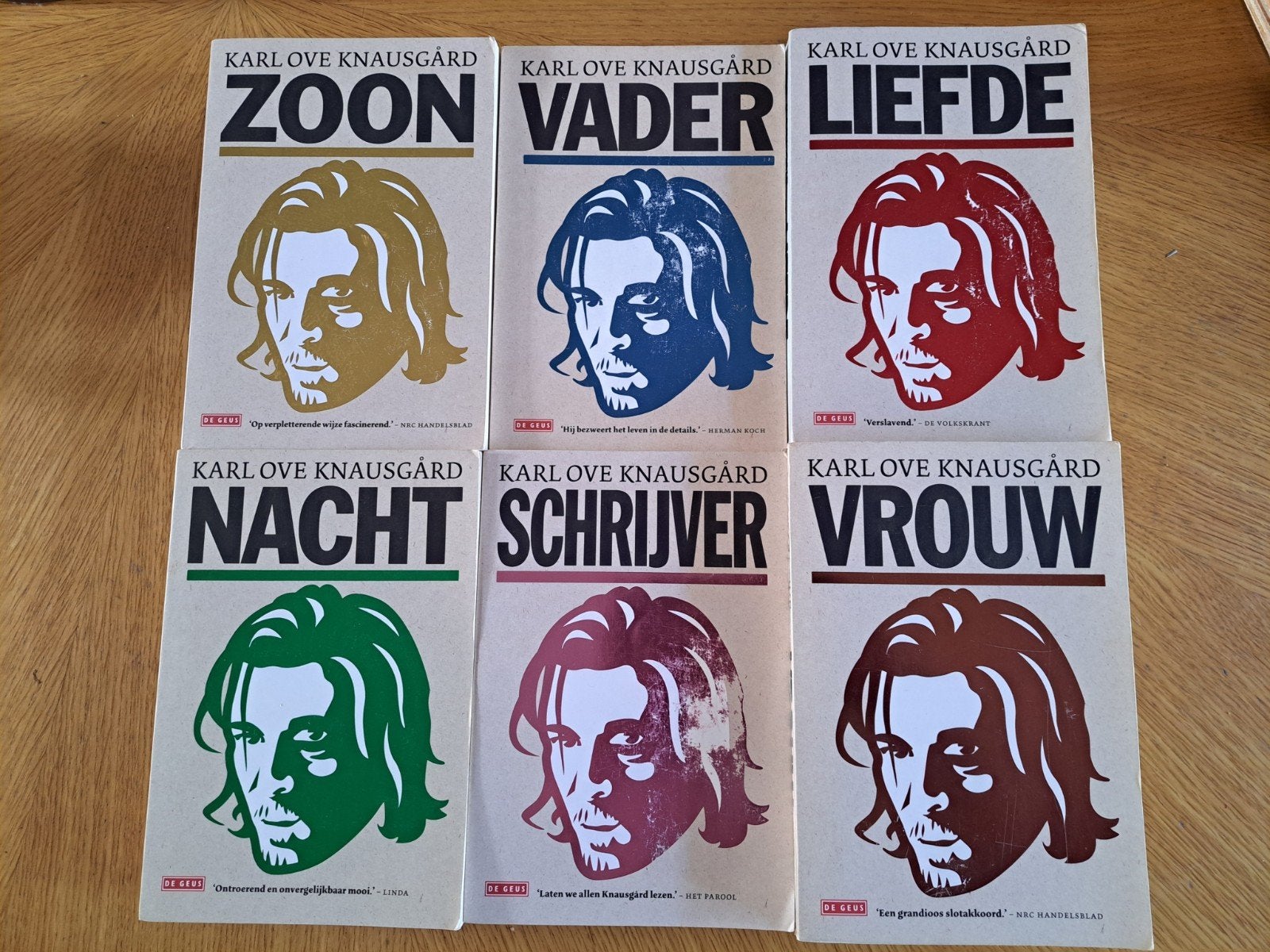 Karl Ove Knausgård - Mijn Strijd (6-delige serie), Boeken, Ophalen of Verzenden, Gelezen, Karl Ove Knausgård, Europa overig