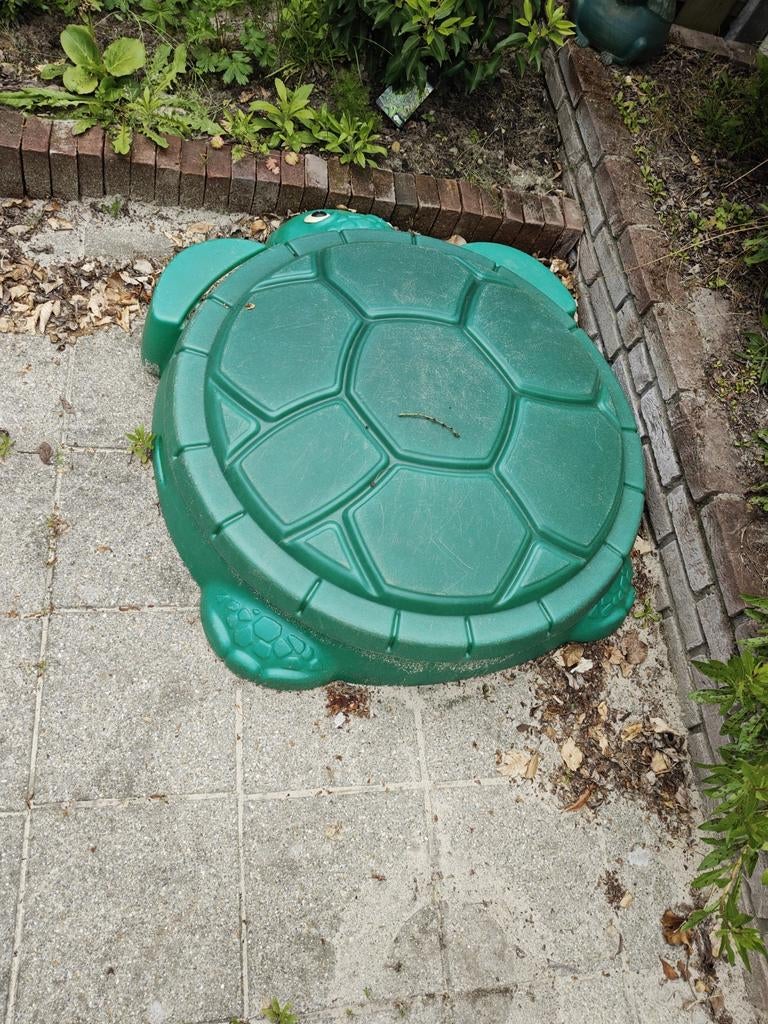 Schildpad zandbak met deksel, Ophalen of Verzenden, Gebruikt