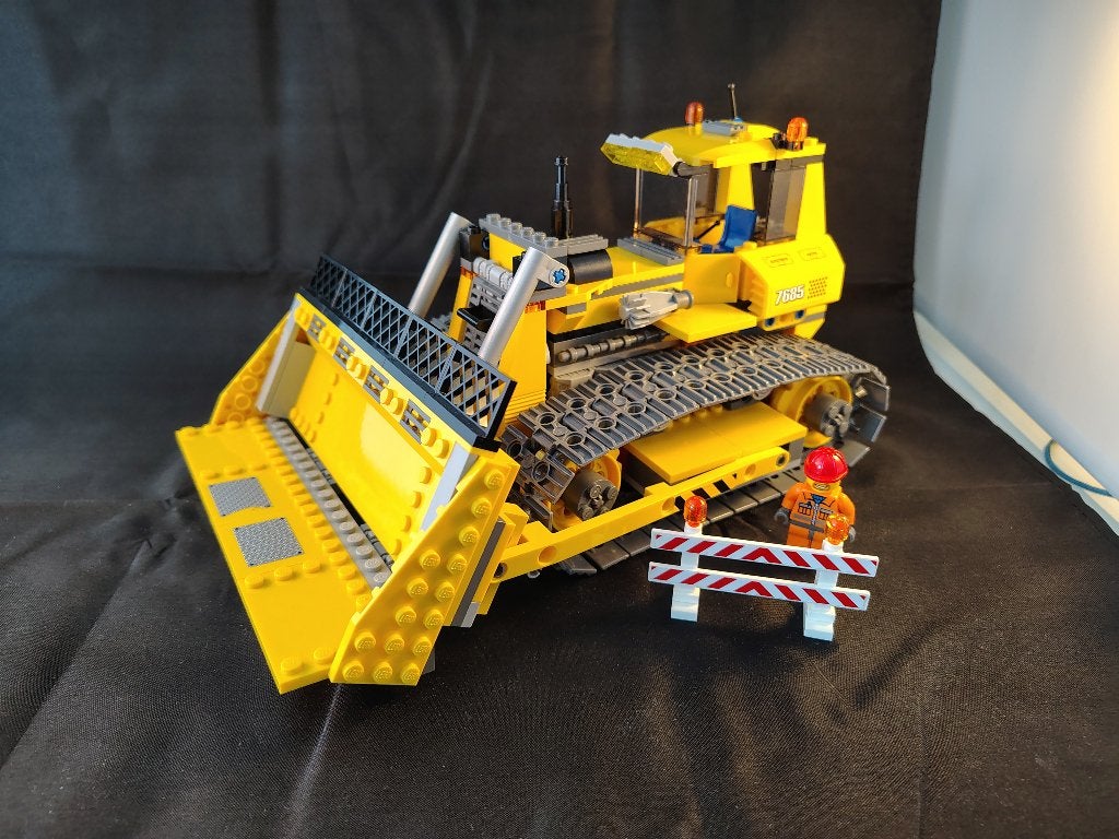 Lego Town - Dozer (7685), Ophalen of Verzenden, Gebruikt, Complete set, Lego