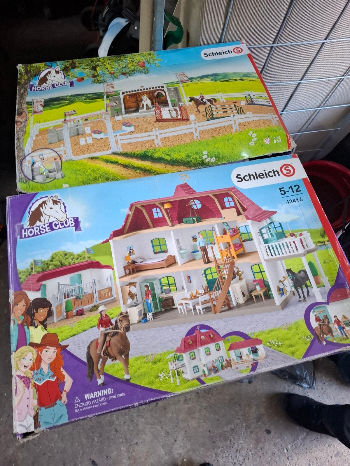 Schleich Horse Club Grote Paardenstal en Manege Set, Ophalen, Gebruikt, Info@schleich-s.com, Jongen of Meisje