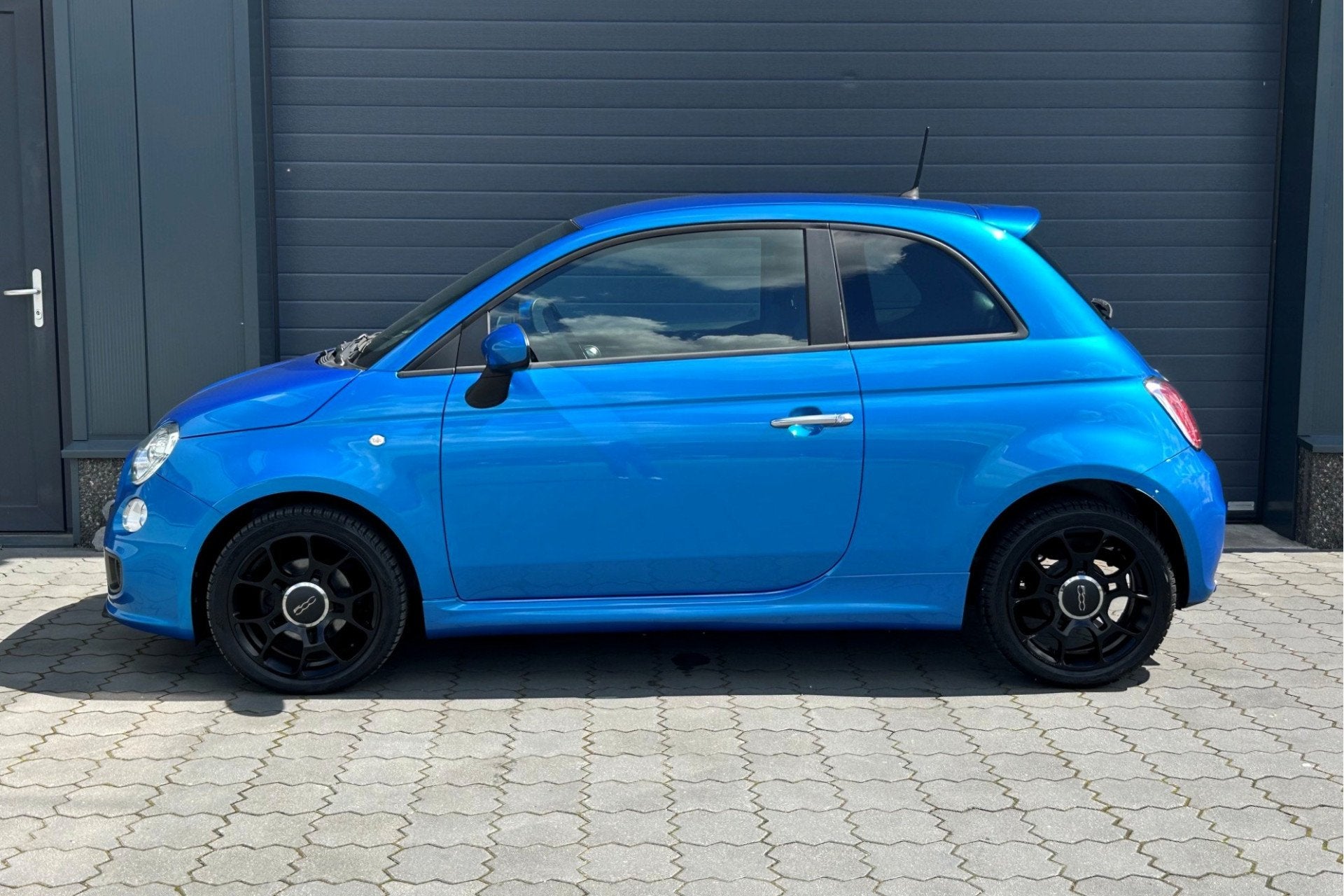 Fiat 500 0.9 TwinAir Turbo 500S XENON CLIMA INTERSCOPE, Auto's, Fiat, Voorwielaandrijving, Gebruikt, Met garantie (alle), Leder en Stof