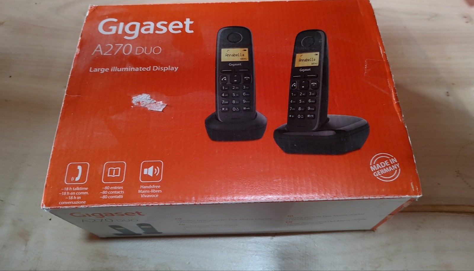 Gigaset A270 Duo, Ophalen of Verzenden, 2 handsets