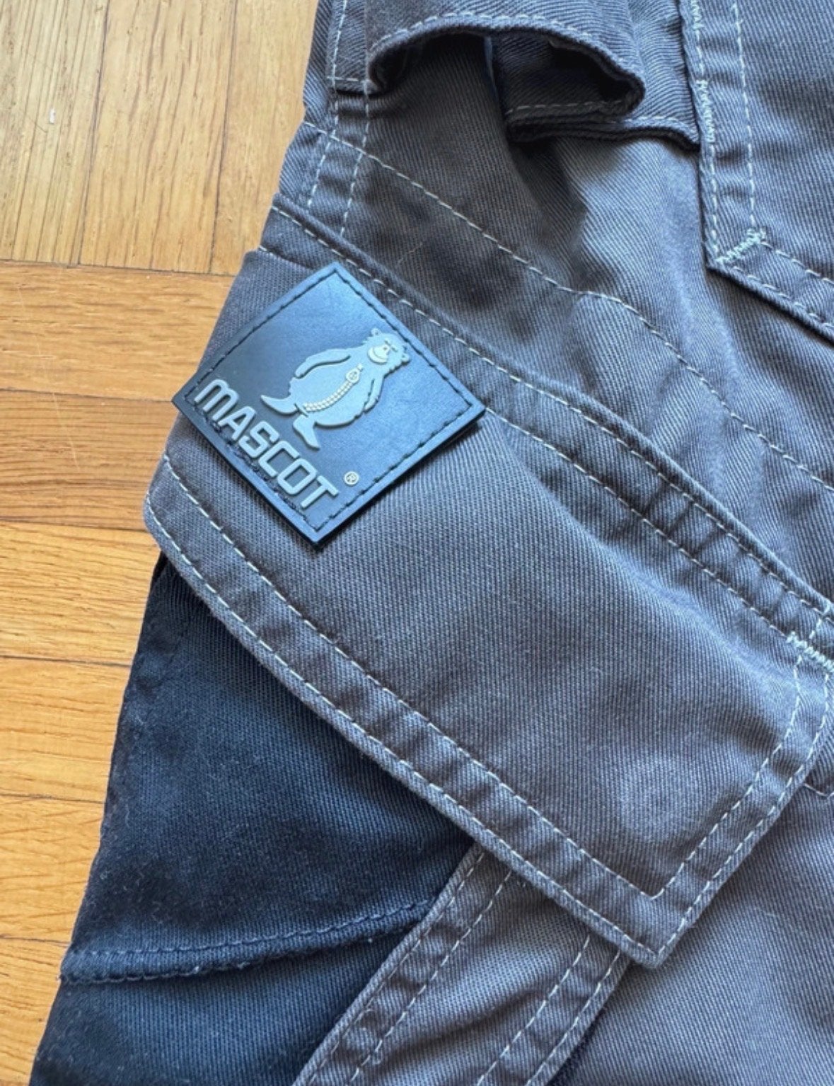 Mascot Werkshorts Werkbroek Grijs Maat 48 Cordura Workwear, Ophalen, Zo goed als nieuw, Maat 48/50 (M), Grijs