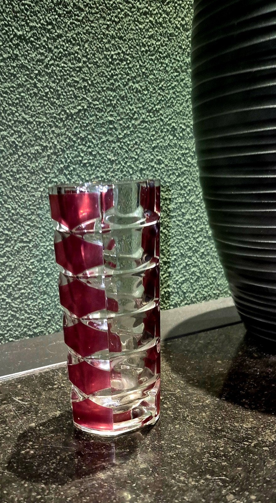 Mooi vaasje, Ophalen of Verzenden, Glas