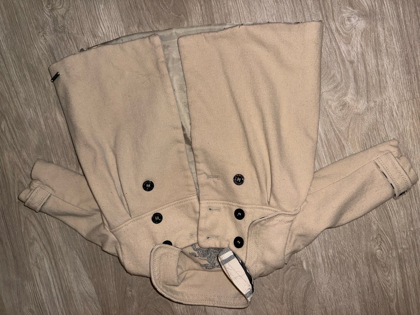 Burberry manteljas meisje maat 86 - Vlekkenvrij, gatenvrij, Ophalen of Verzenden, Zo goed als nieuw, Meisje