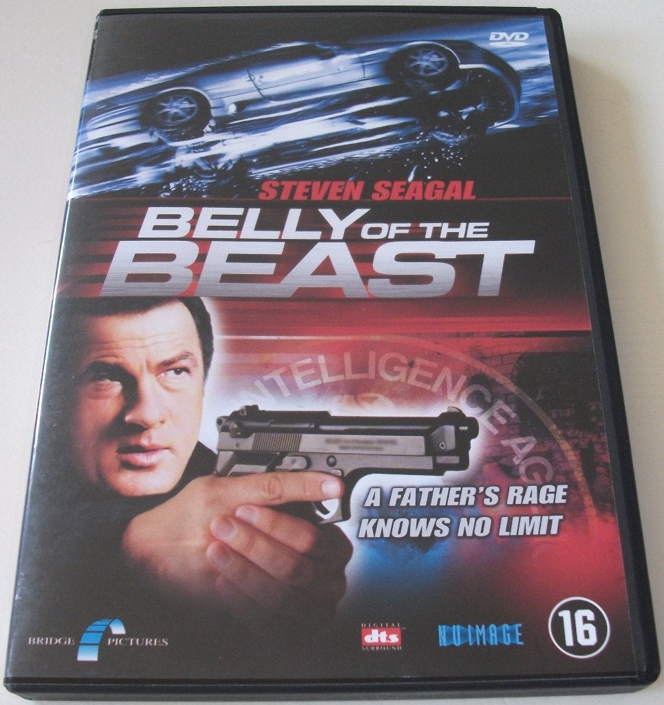 Dvd *** BELLY OF THE BEAST *** Father's Rage Knows No Limit, Engels, Vanaf 16 jaar, Nederlands, Actie