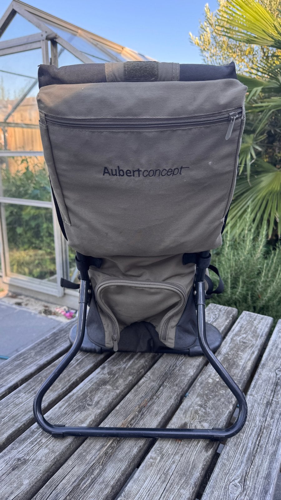 Aubert Concept Draagzak Rugdrager 15kg, Gebruikt, Rug, Draagzak, Ophalen