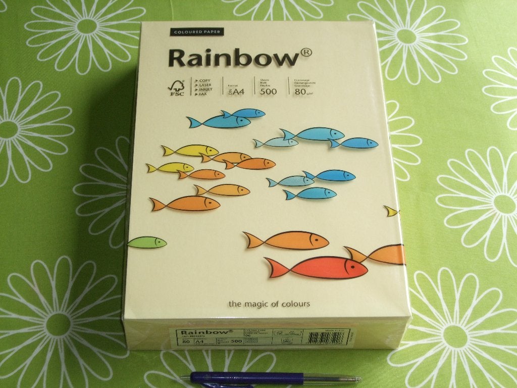 Nieuw in seal: Rainbow gekleurd printpapier A4 -kleurcode 06, Ophalen of Verzenden, Nieuw