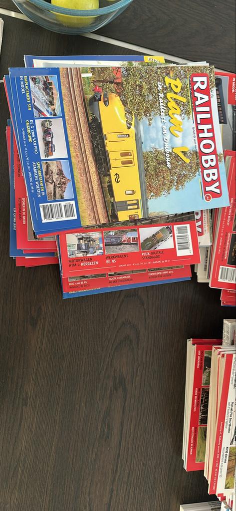 Railhobby tijdschriften vanaf 2009 (niet compleet), Boeken, Tijdschriften en Kranten, Ophalen of Verzenden, Gelezen, Overige typen