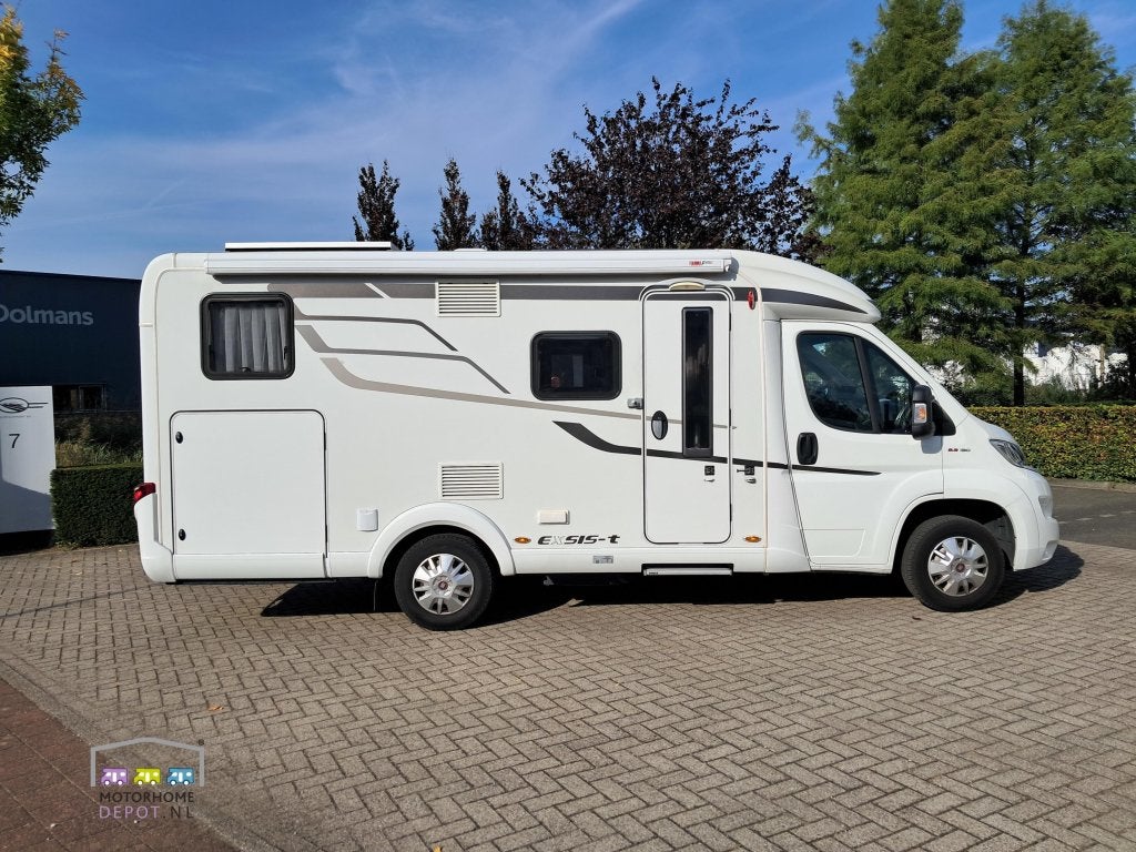 Hymer Exsis-T 474 / Lengte bedden / Zonnelpanelen, Standaard zit, Ringverwarming, Fiat, Elektrische ramen