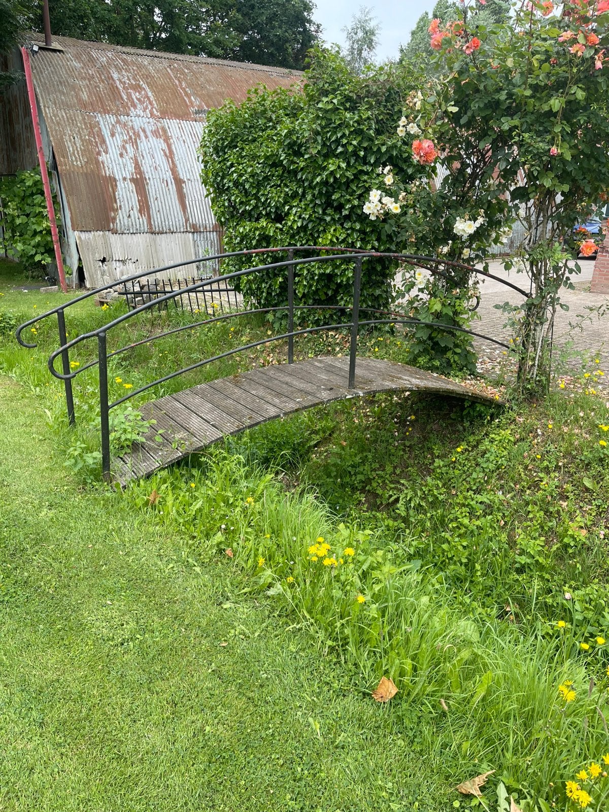 Mooi bruggetje 3,70 meter, Ophalen of Verzenden, Gebruikt