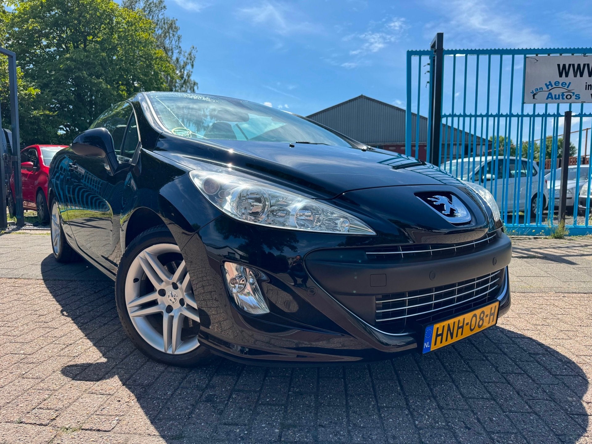 Peugeot 308 CC 1.6 THP Sport Pack Clima Elek Pakket 17” Le, Auto's, Voorwielaandrijving, 1490 kg, Gebruikt, Zwart