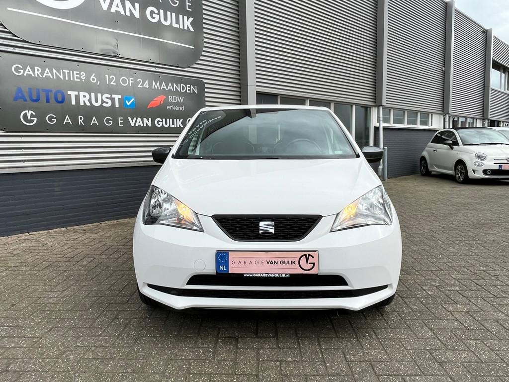 SEAT Mii 1.0 Beats 60PK Airco,ElektrRamen+Spiegels,Isofix,Bl, Voorwielaandrijving, Stof, 840 kg, Mii